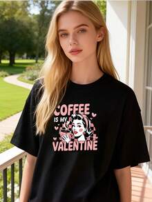 Women T-Shirts - Black - View 6