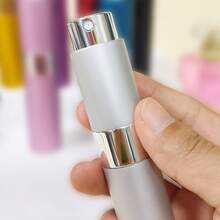 Rotatable Telescopic Spray Bottle, Aluminum Perfume Decant Bottle, Reusable Travel Size Perfume Bottle With Sprayer Device - Multicolor - View 6