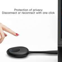 4K Wireless HD Multimedia Interface Transmitters and Receivers Support 4K 30Hz 2.4/5GHz Wireless HD Extender Dongle Adapter - Ver 3