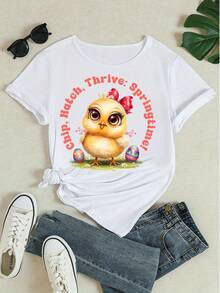 Women T-Shirts - White - View 4