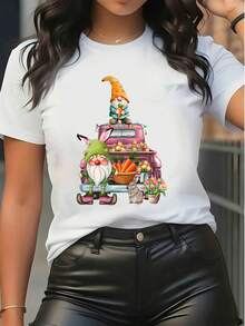 Women T-Shirts - White - View 6