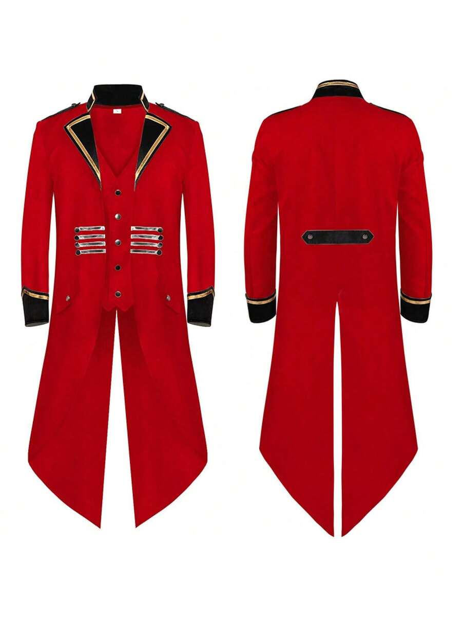 Cosplay Clothing - Punk Tuxedo Red - View 1