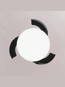 Ventilateur de plafond Cecotec avec lumière LED, 30W, moteur -DC- - Aspas rétractables EnergySilence Aero 300 Air Invisible. Ajustez la lumière avec 3 niveaux. Contrôlez à distance avec télécommande. 6 vitesses pour un flux d'air optimal. Design élégant et moderne pour une maison confortable et bien éclairée. - Multicolore - Voir 7