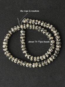 5*8mm Abacus-Shaped Beads, Emperor Stone Agate Beads, Jade Stone Beads, DIY Loose Beads, Jewelry Making Materials, Bracelet Making Accessories - Multicolor - View 13