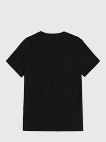 Anime Robot Robloxs Face T-Shirts, Funny Shirt ,Graphic Tees ,Crew Neck Short Sleeve T Shirts ,Women Clothing ,Harajuku T Shirts, Tee ,Summer Tops - 黑色 - 查看 4