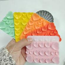 1 Heart-Shaped Silicone Suction Cup Phone Holder, Strong Adhesion Anti Slip Phone Grip Holder, Suitable For Hands-Free Installation Of Smooth Surface Selfie Video Shooting - Multicolor - View 7