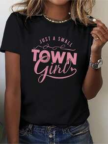 Women T-Shirts - Black - View 1