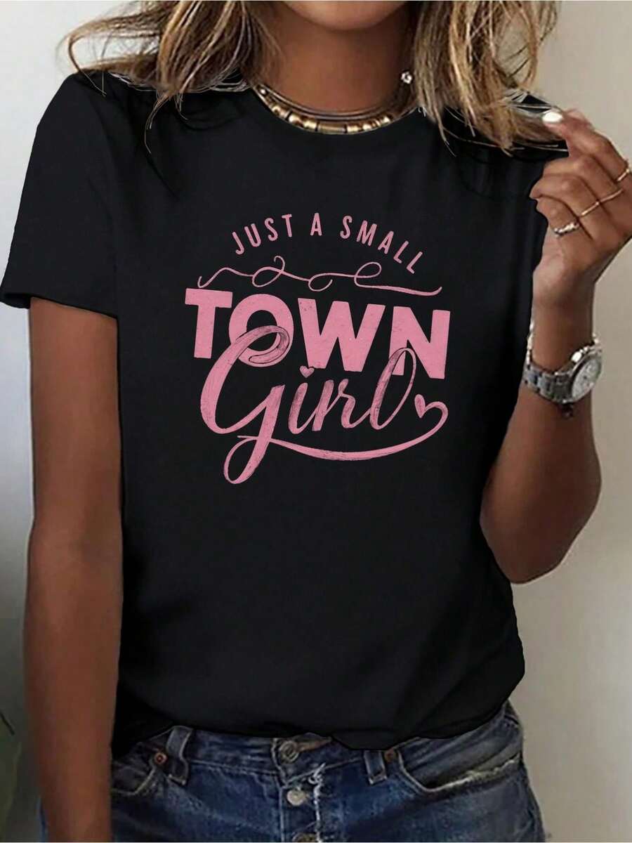 Women T-Shirts - Black - View 1
