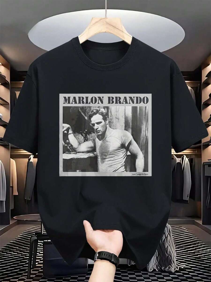 Camisetas de hombre - Negro - Ver 1