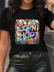 Women T-Shirts - Black - View 6