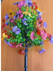 This Artificial Potted Bonsai With Base Is Perfect For Outdoor Decoration In Spring And Summer. Suitable For Balconies, Patios, Terraces, Outdoor Porches, Wedding Rooms, Indoor Spaces And Gardens. - How Many - View 9
