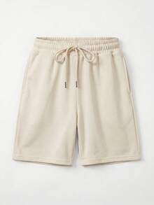 GRDR Men's Summer Minimalist Drawstring Shorts Casual 5-Point Pants - Apricot - View 4