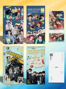 Laser Photo Cards, K-Pop Group Self-Shot Celebrity Photo Cards, Fan Merchandise LOMO Cards - Multicolor - View 4