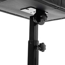 Adjustable Height Salon Armrest Stand With PU Sponge Pad, 27.56-38.98in, For Tattoo Nail Tech - Black - View 7