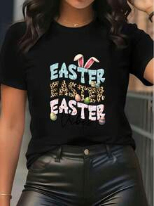 Women T-Shirts - Black - View 6