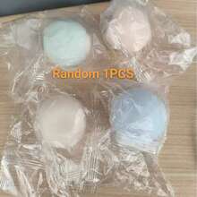 1pc Macaron Color Round Squishy, Soft TPR Material, Bouncy And Soft, Slow Rebound Comfortable Stress Relief, Fresh Macaron Color Palette With Rounded Healing Design, Office Relaxation Tool For Workers, Compact And Portable, Space-Saving, Great For Desk Fidgeting And Commuting To Relieve Anxiety And Stress, Fun Workplace Stress Relief Gift - Multicolor - View 9