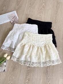 Women Skirts - Black - View 9