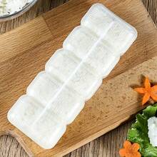 1pc Battleship Sushi Mold + 1pc Rice Scoop, Cooking Tool, Transparent Bento Mold, PP Material For Home Use, Seaweed Wrapped Rice Box Small Rice Ball Hand Sushi Making Tool, Japanese Cuisine Making Tool - View 6