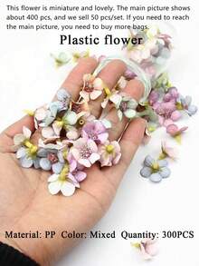 50PCS/150PCS Mixed Color MINI Artificial Flowers Daisy Heads Room Decor Fall Decor Garden Autumn Decor Centerpieces Vase For Home New Year's Decor Outdoor Garden Wedding Bouquet Living Room DIY Candy Box Garland Fake Plants Household Products - Multicolor - View 12