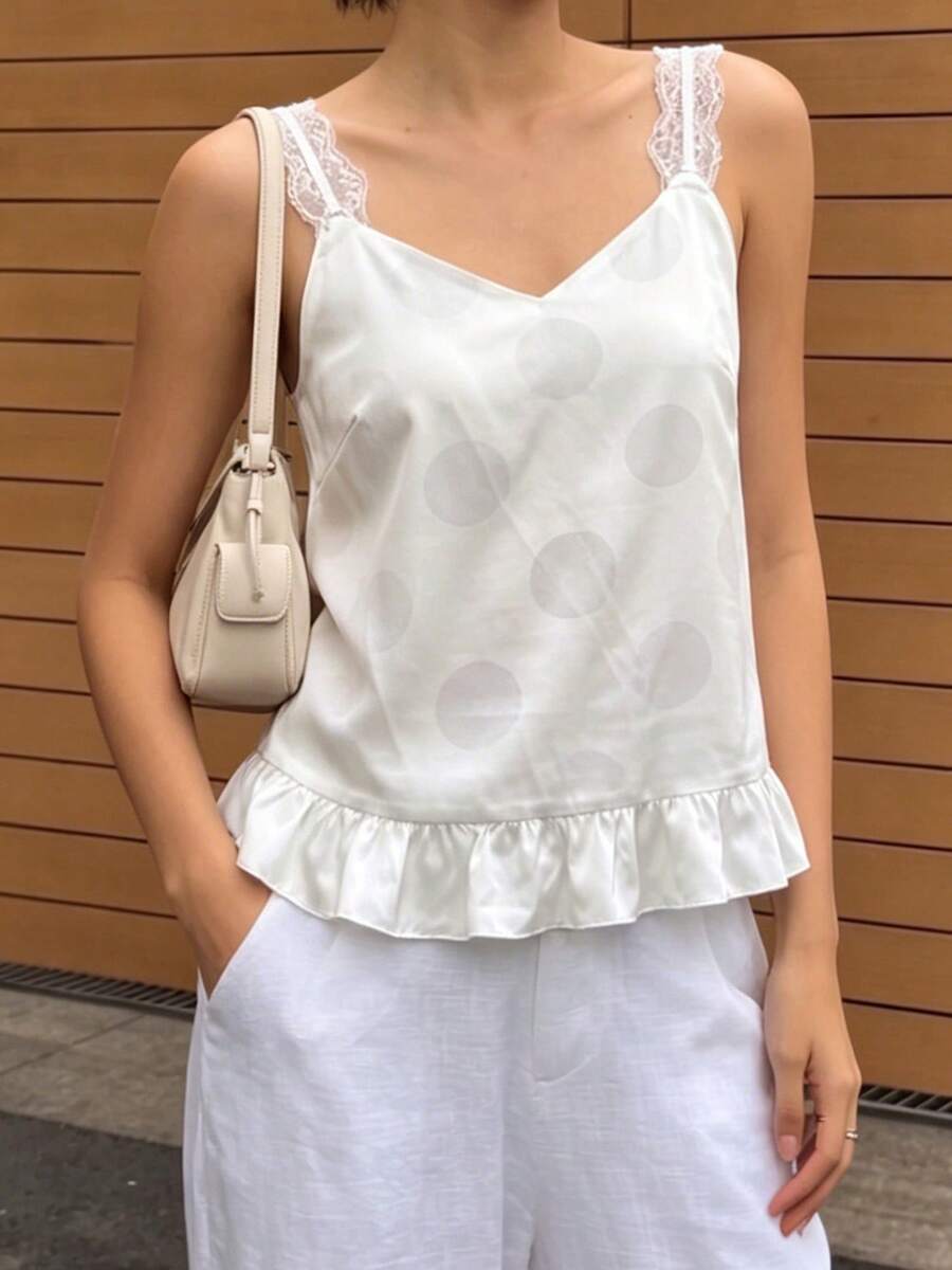 Women Tank Tops & Camis - Milky - View 1