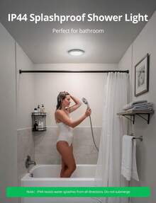4 Pack Rechargeable Motion Sensor Ceiling Light With Remote Wireless Magnetic LED Lights, Battery Operated Stick On Ceiling Shower Lights Renter Friendly For Closet Bedroom Hallway - 3-color Sensor Ceiling Light - View 7