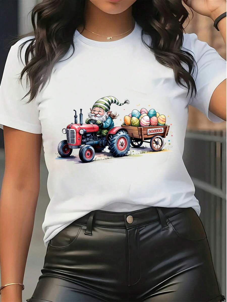 Women T-Shirts - White - View 1