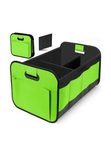 Multifunctional Car Storage Box, Stylish Spacious Passenger Seat Storage Box, Car Organizer Trunk Storage Box Oxford Fabric Storage Box Large Capacity Foldable, Multipurpose Trunk Organizer Box, Easy To Clean Car Storage Solution, Car Interior Organizer Box, Essential Car Storage Box - Suitable For Sedan/SUV/MPV Passenger Seat And Trunk - Black - View 11