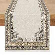 1 pieza Camino de mesa con patrón de mandala estilo bohemio, decoración rectangular adecuada para mesa de comedor, mesa de café, aparador, soporte de TV, tocador, mesita de noche, aplicable para bodas, tardes de té, fiestas de cumpleaños, reuniones festivas, todo el año - Multicolor - Ver 12