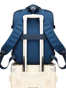 1 Piece Ryanair Approved Carry-On Backpack, 180° Full Opening With Independent Shoe Compartment For Business & Travel - Multicolor - View 12