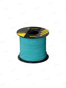 Cordón paracord 100% nailon, 2mm, 30m, tipo I de un solo hilo, cuerda para tienda de campaña, apto para camping, pulseras y talla grande - Multicolor - Ver 29