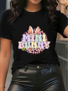 Women T-Shirts - Black - View 6