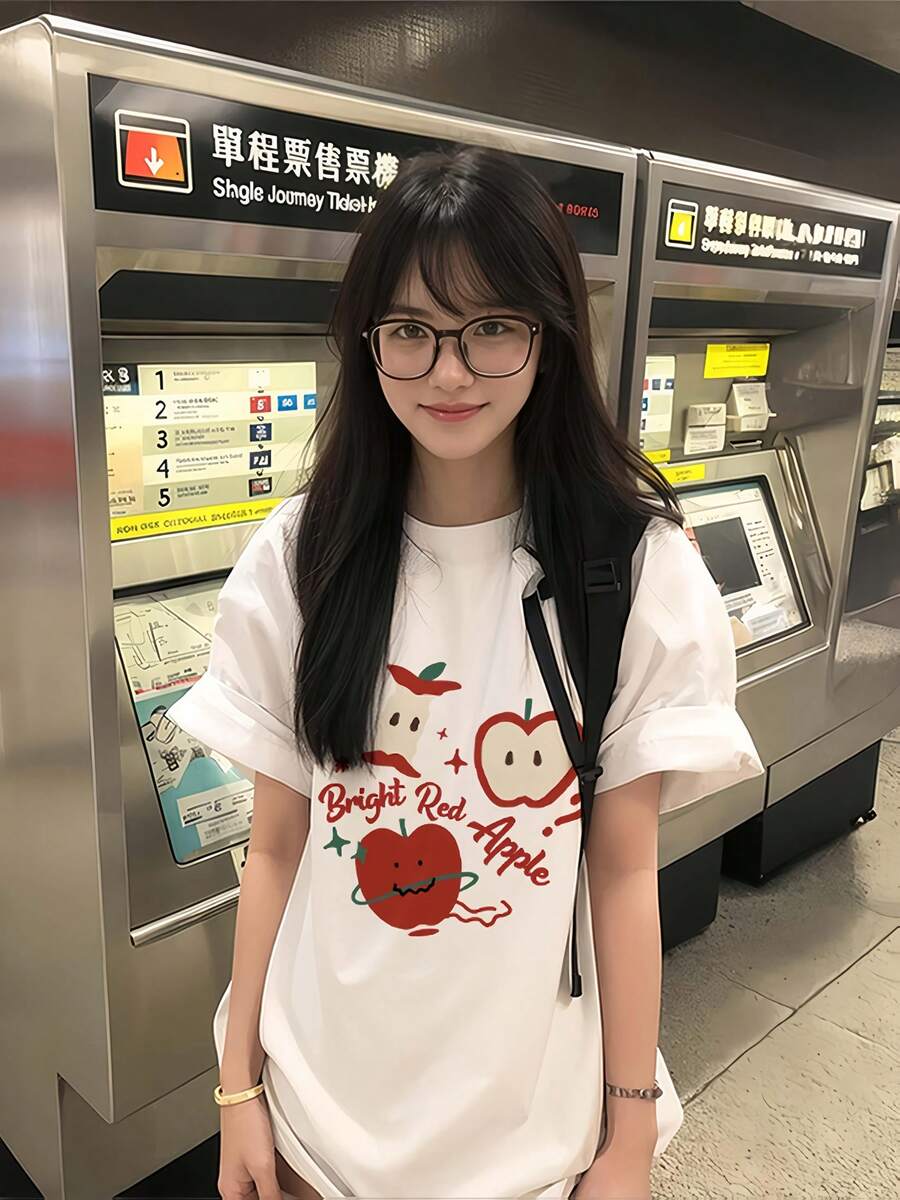 Kvinnor T-shirts - Vitt - Visa 1
