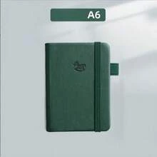 1入款可愛時尚便攜式A6/A7口袋筆記本，便利便攜備忘錄便箋本，適合記錄筆記與攜帶文字，學校文具用品 - 款式1 - 查看 19