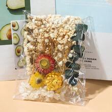 綜合人造花套裝，花瓣與葉片，適用於環氧樹脂 DIY 手工藝、書籤、珠寶製作、蠟燭製作、手工皂、手機殼、鏡子裝飾、筆記本，適合女性女孩生日禮物 - A - 查看 2