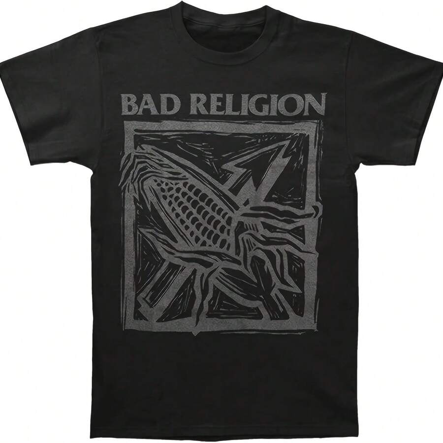 Bad Religion Men's Against The Grain T Shirt - Black - View 1