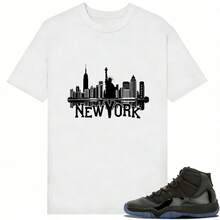 Unisex T-Shirt, 100% Cotton, Regular Fit, With Graphic Print, Short Sleeves, Casual Style, Summer Streetwear, Urban Style, Printed Top, Vintage Fashion, Soft And Breathable. - 白色 - 查看 2