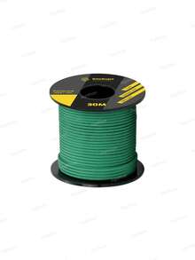 Cordón paracord 100% nailon, 2mm, 30m, tipo I de un solo hilo, cuerda para tienda de campaña, apto para camping, pulseras y talla grande - Multicolor - Ver 34