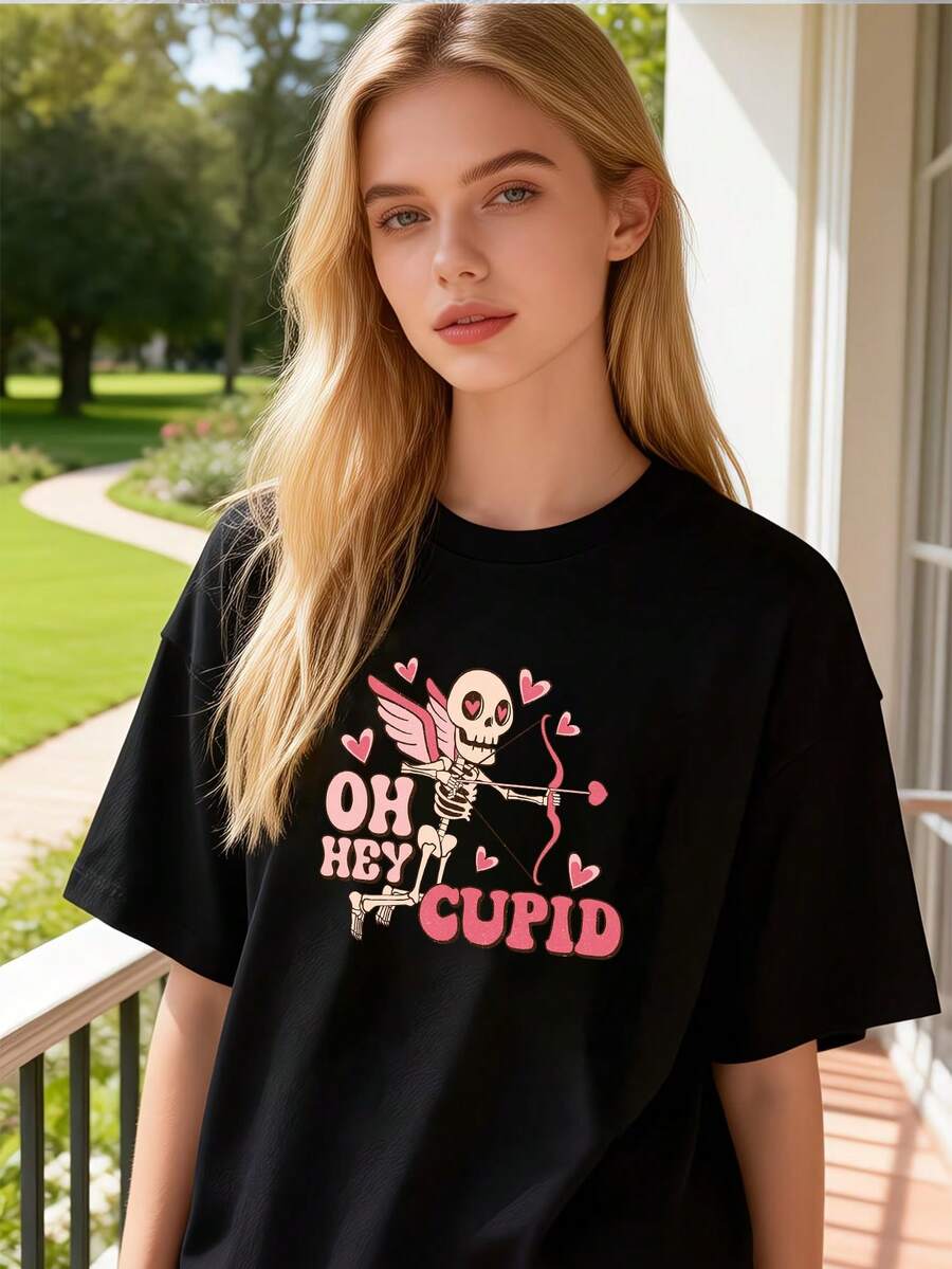 Women T-Shirts - Black - View 1