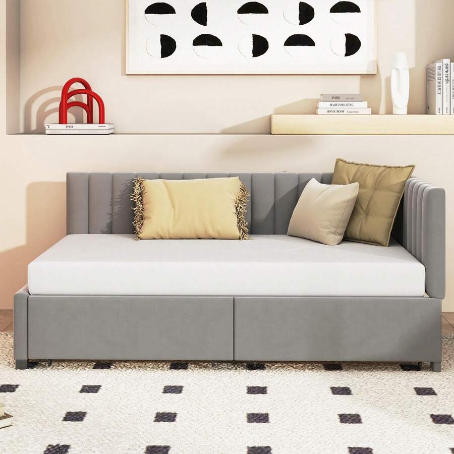 Mattress Pads - Navy Blue - View 1