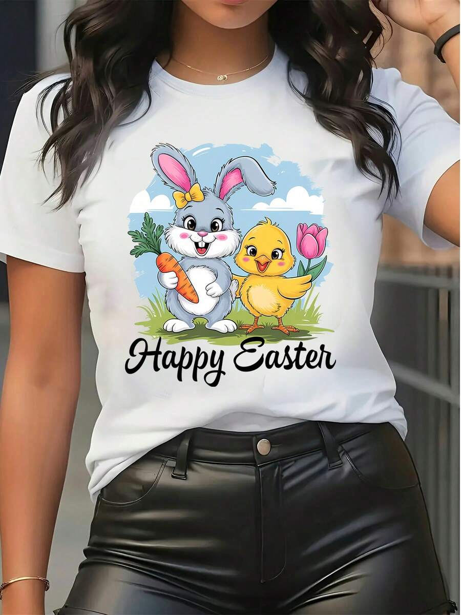 Women T-Shirts - White - View 1