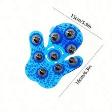 1pc Multifunctional Roller Massage Glove With Built-In Massage Ball, Suitable For Neck, Back, Shoulders, Buttocks, Face And Other Areas, Relieving Muscle Tension And Pressure, Full Body Deep Massage Tool, Women's Gift, Men's Gift - High-quality Massage Gloves - View 10