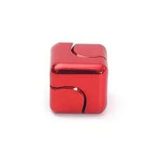 2026-1pc Alloy Square , Durable Metal Square Rotating Toy, Finger Toy Smooth And Long-Lasting Rotation. Compact And Portable For Easy Storage, Suitable For Office, Leisure And Daily Scenarios. Multiple Colors Available, Creative Desktop Accessory - Multicolor - View 9