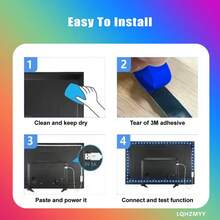 5V Indoor LED Light Strip, Length 3.28ft To 131.23ft, Multiple Specifications Cuttable, RGB Color Changing LED Light Strip With 24-Key Remote Control, Easy Adhesive Suitable For Room, Home, Kitchen, Cabinet Decoration, Party And Other Occasions - Multicolor - View 5