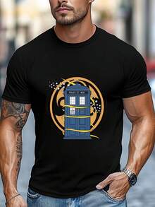 T-shirts för män - Svart - Visa 2