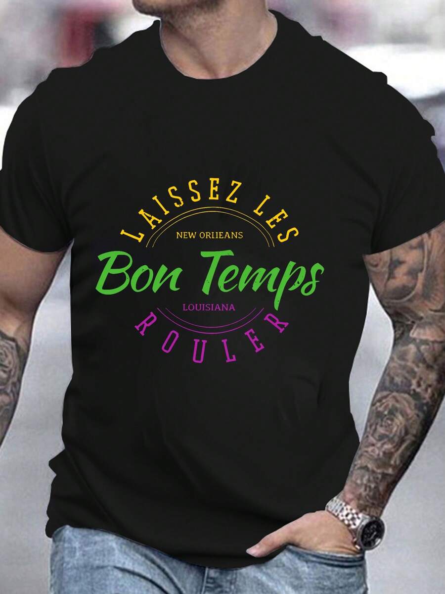 T-Shirts für Herren - Schwarz - Übersicht 1