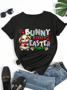 Women T-Shirts - Black - View 5