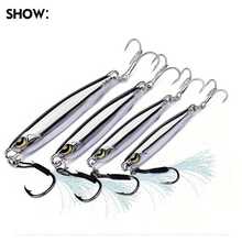 1pc Metal Jigging Fishing Lure Duo Hard Bait For Sea Trout, Tackle For Salmon Or Sea Bass - Silver - View 5