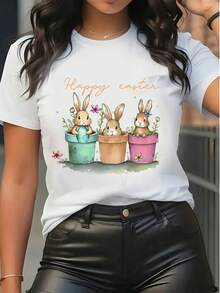 Women T-Shirts - White - View 6