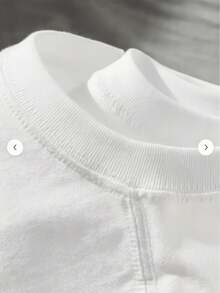 Camiseta de mujer Estampado 100% algodón; [Regalo para el Día de la Madre]con un suave estampado floral de diente de león; camiseta casual cómoda para mujer; ropa de casa suave; camiseta de - Blanco - Ver 4