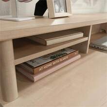 Point Engineered Wood Organizer Hutch In Natural Maple Finish - Apricot - View 5